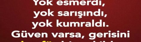 Güven Verici Güven Veren Sözler