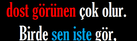 Üzüntülü Sözler