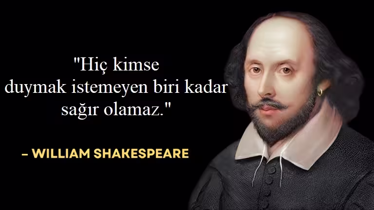 William Shakespeare Sözleri