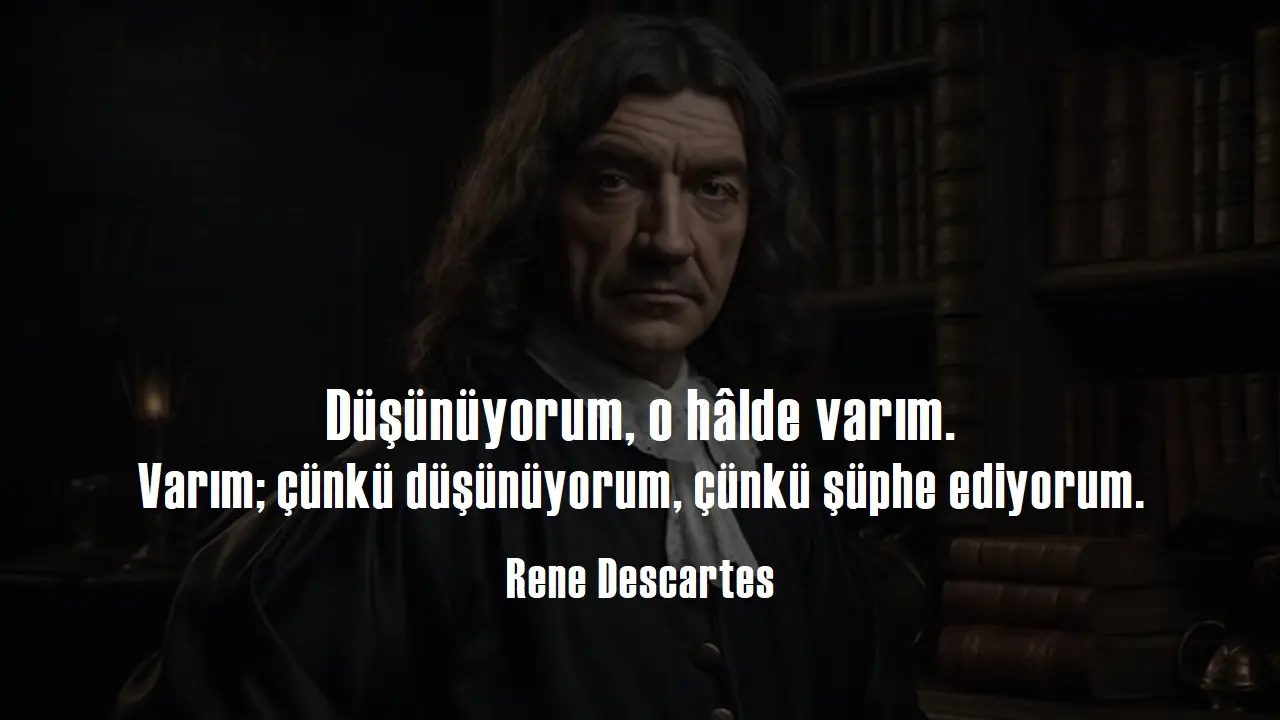 Rene Descartes sözleri