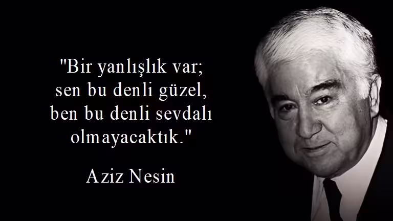 Aziz Nesin Sözleri