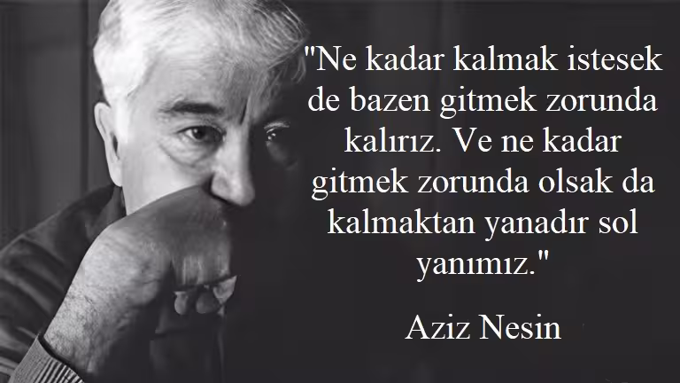 Aziz Nesin Sözleri