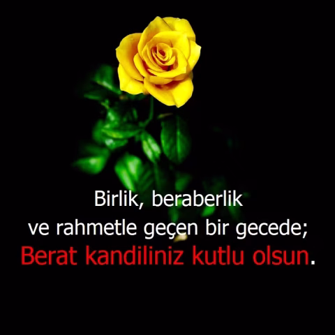 Berat Kandili mesajları