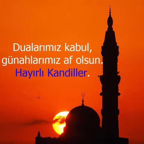 Berat Kandili mesajları