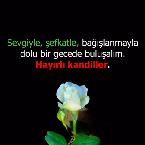 Berat Kandili mesajları