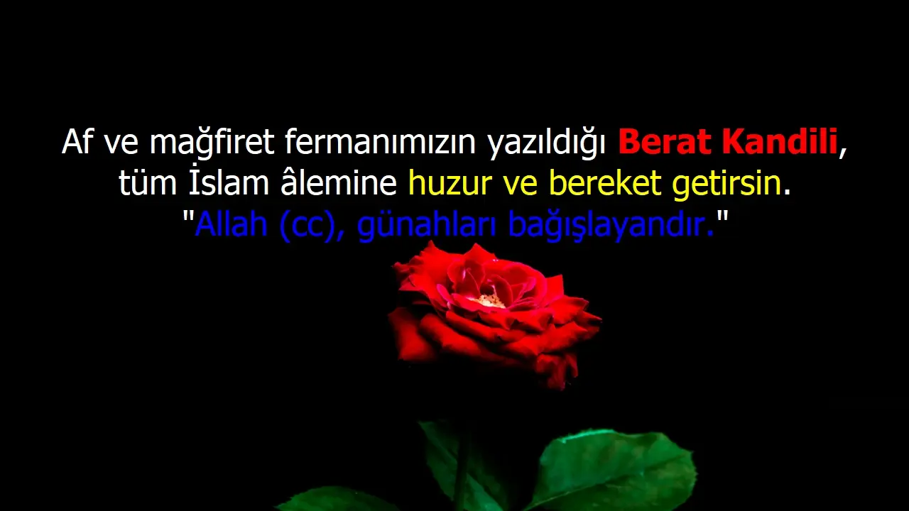 Resimli Berat Kandili Mesajları 2026: En Güzel, Kısa ve Dualı Kandil Sözleri