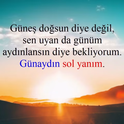 Günaydın mesajları