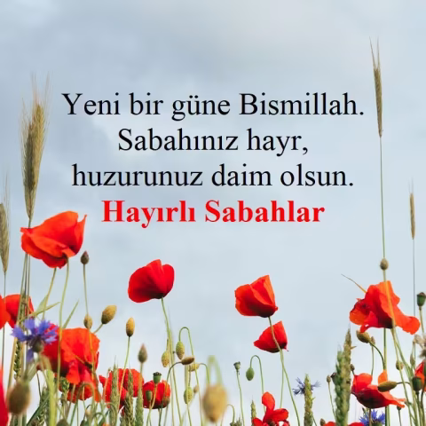 Günaydın mesajları