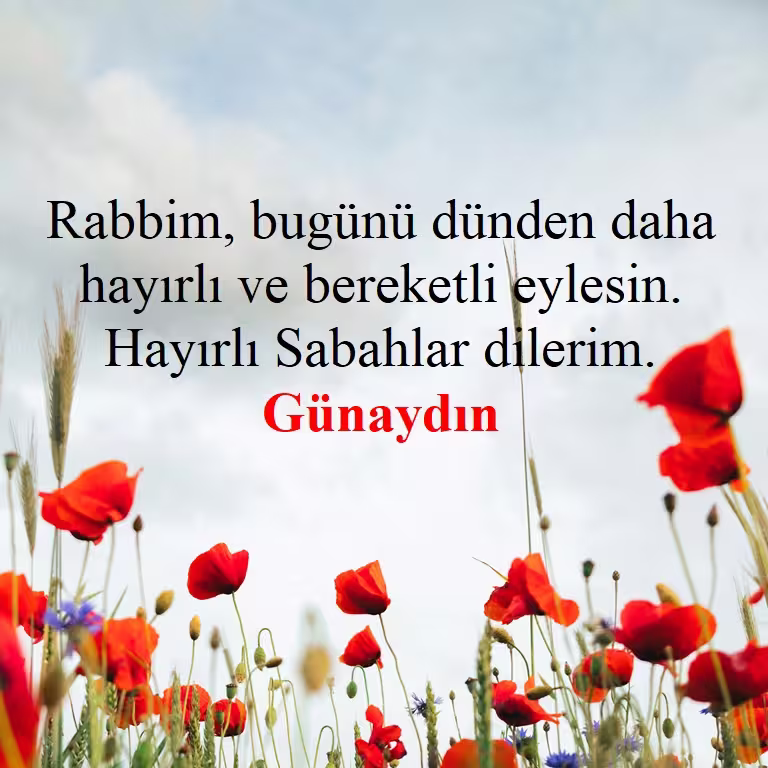 Günaydın mesajları