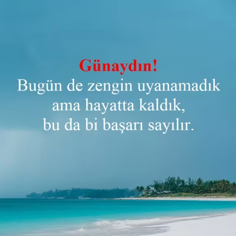 Günaydın mesajları