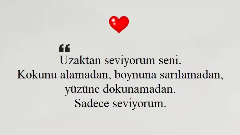 Seni Seviyorum Sözleri