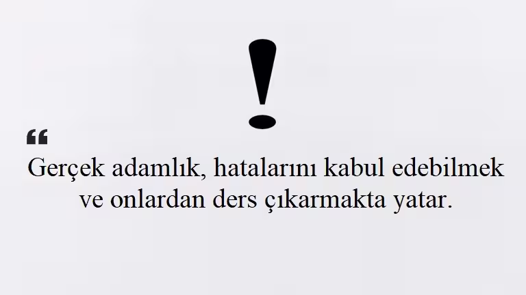 Adam Gibi Sözler