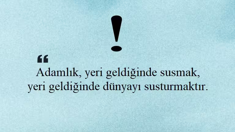 Adam Gibi Sözler