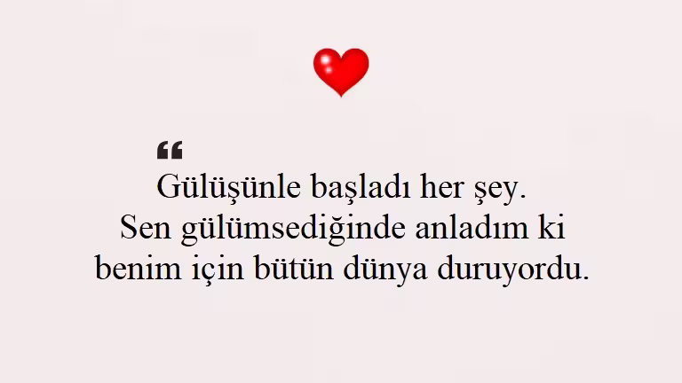 Aşk Sözleri