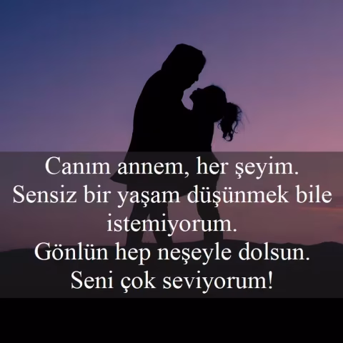 Anneye doğum günü mesajı