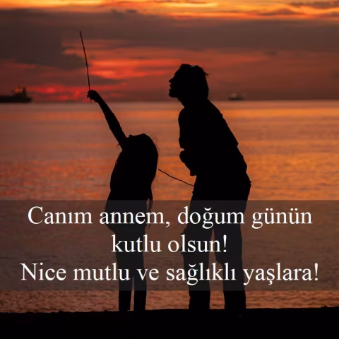 Anneye doğum günü mesajı