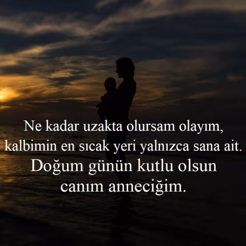 Anneye doğum günü mesajı