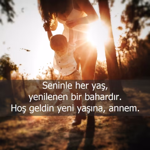 Anneye doğum günü mesajı